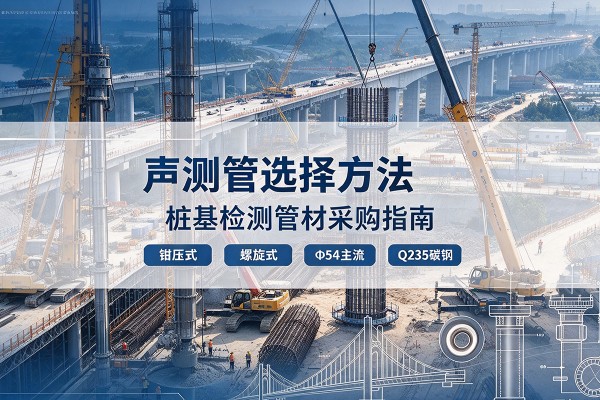 屯昌声测管选型标准