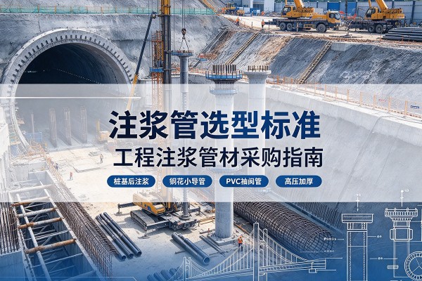 屯昌注浆管选型标准