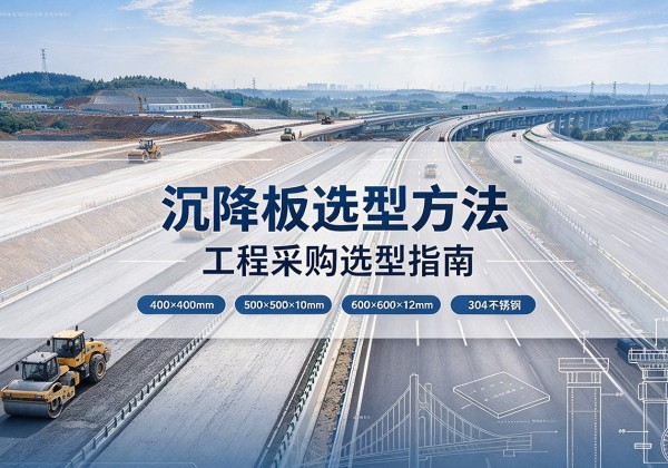 屯昌沉降板选择方法