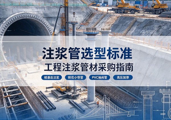 屯昌注浆管选型标准